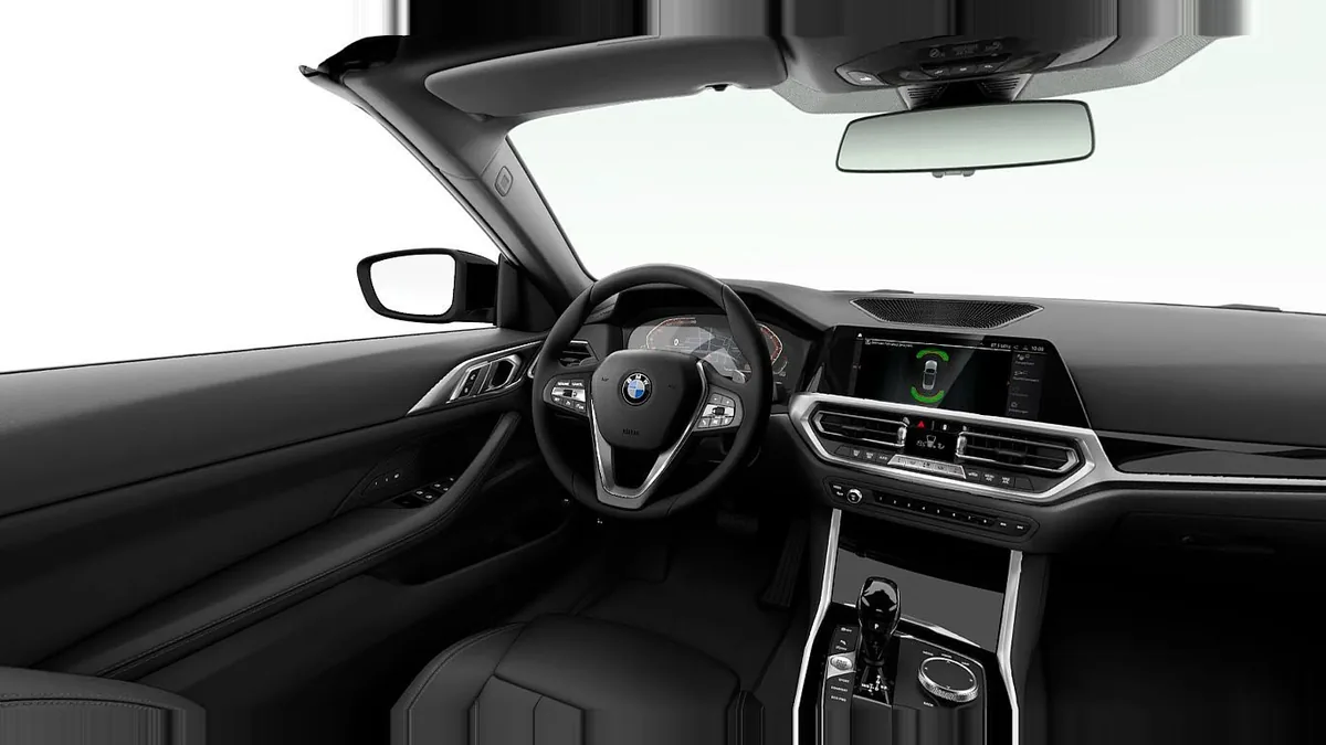 BMW Serie 4 420i Cabrio en renting en Zaragoza — Trasera