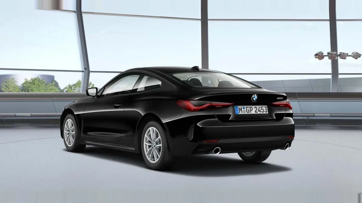 BMW Serie 4 420i Coupé en renting en Zaragoza — Interior