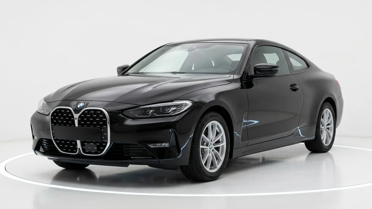 BMW Serie 4 420i Coupé en renting en Zaragoza