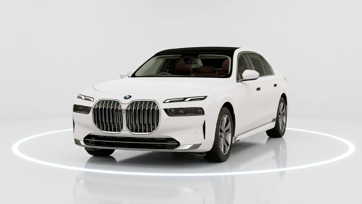 BMW Serie 7 740d xDrive en renting en Zaragoza