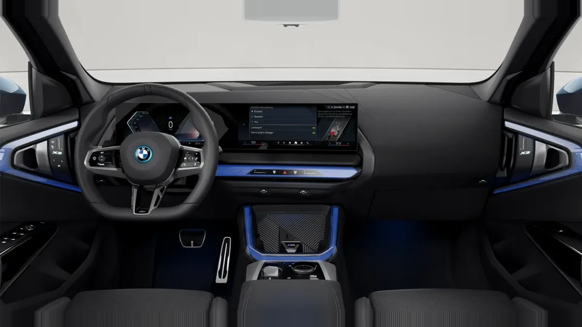 BMW X3 30e xDrive en renting en Zaragoza — Delantera
