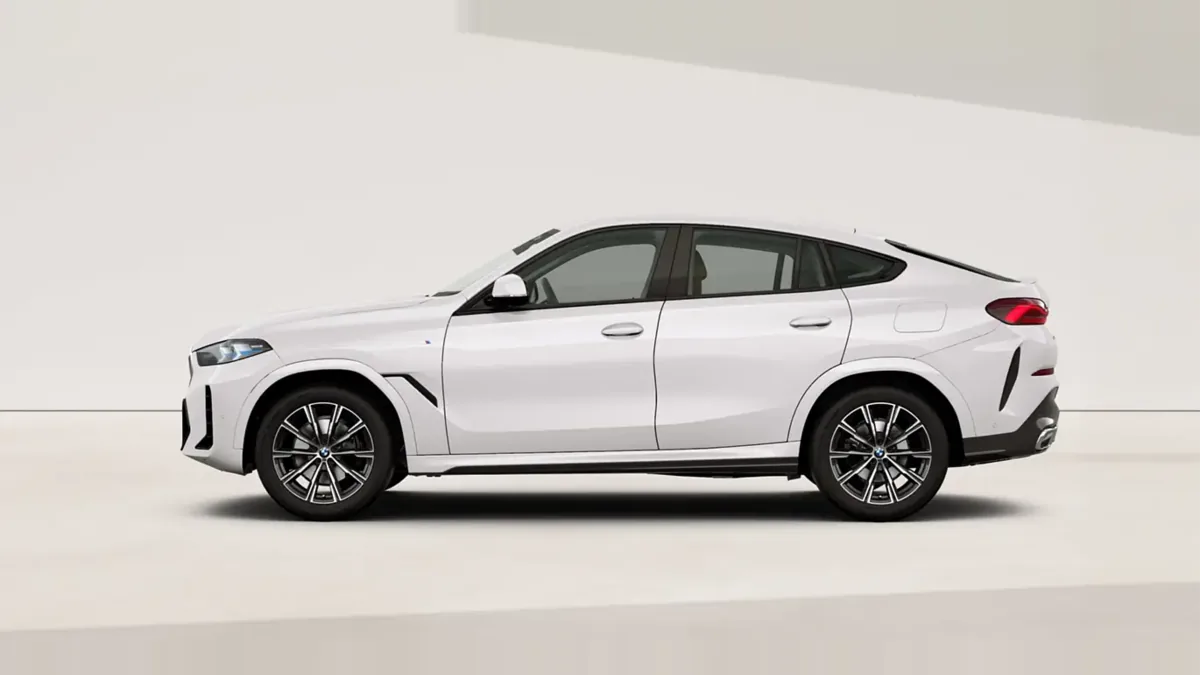 BMW X6 xDrive 40d M Sport en renting en Zaragoza — Lateral