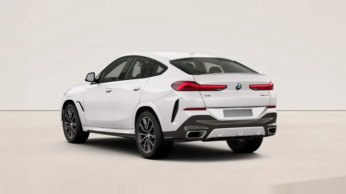 BMW X6 xDrive 40d M Sport en renting en Zaragoza — Delantera