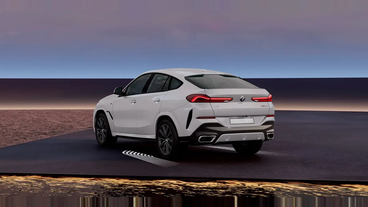 BMW X6 xDrive30d M Sport en renting en Zaragoza — Lateral