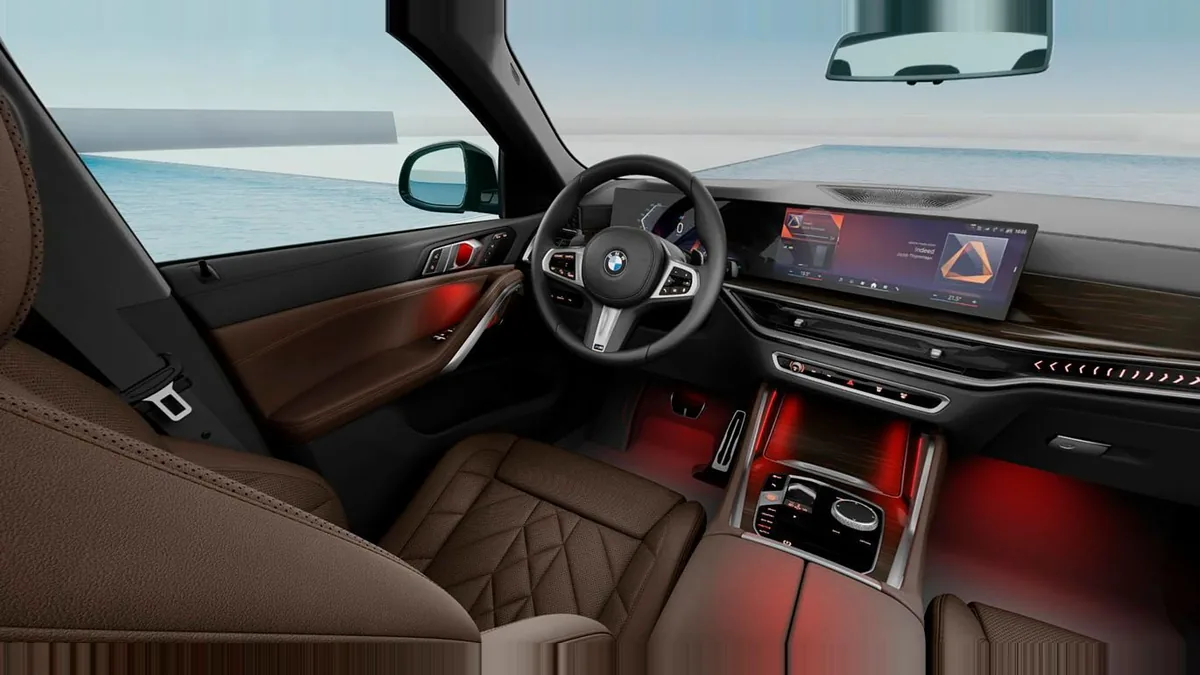BMW X6 xDrive30d M Sport en renting en Zaragoza — Delantera