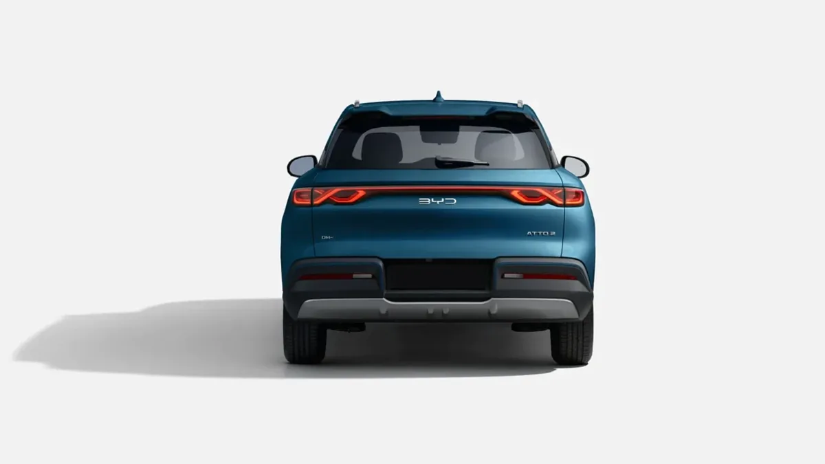 BYD ATTO 2 DM-i Boost en renting en Zaragoza — Delantera