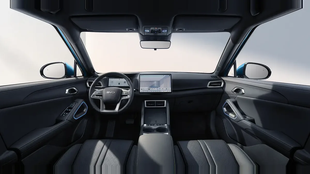 BYD ATTO 2 DM-i Boost en renting en Zaragoza — Interior