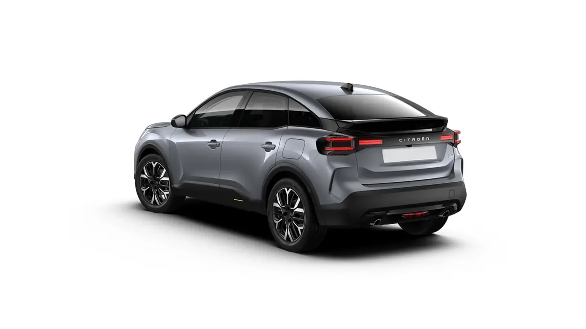 Citroën C4 Hybrid e-DCS6 Max 145CV en renting en Zaragoza — Trasera