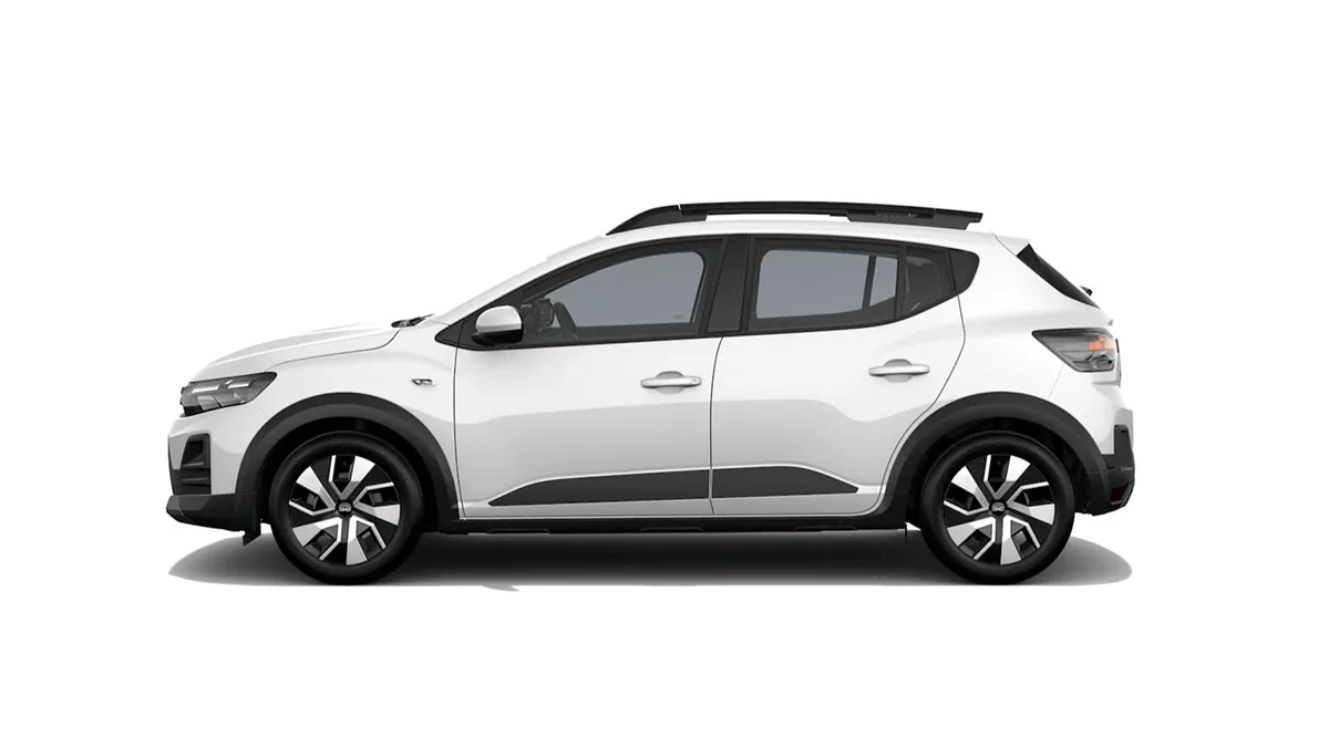 Dacia Sandero Stepway Expression ECO-G 120 AT en renting en Zaragoza — Lateral