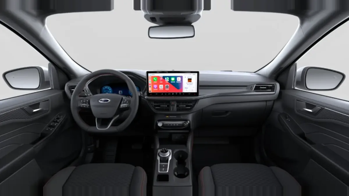 Ford Kuga ST-Line 2.5 Duratec PHEV 243cv II en renting en Zaragoza — Delantera