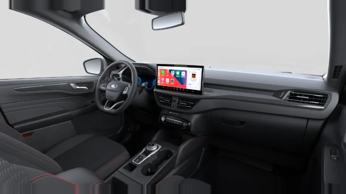 Ford Kuga ST-Line 2.5 Duratec PHEV 243cv II en renting en Zaragoza — Interior
