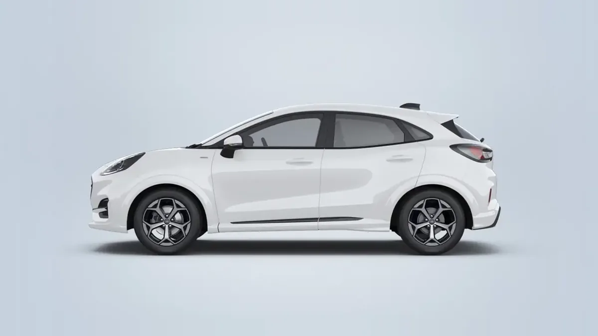 Ford Puma Titanium Ecoboost MHEV 125CV II en renting en Zaragoza — Lateral
