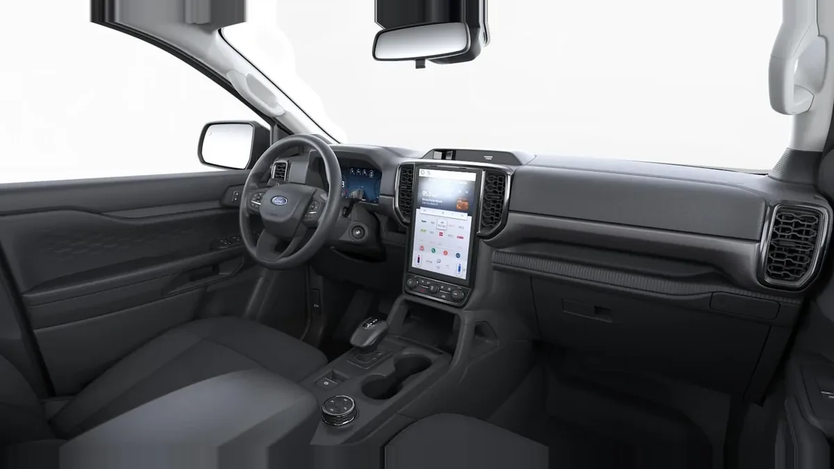 Ford Ranger XLT Doble Cabina 3.0 EcoBlue 240CV en renting en Zaragoza — Interior