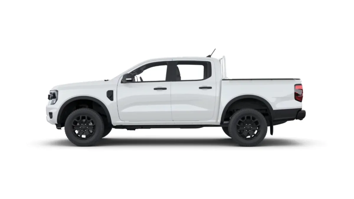 Ford Ranger XLT Doble Cabina 3.0 EcoBlue V6 240CV Automático en renting en Zaragoza — Lateral