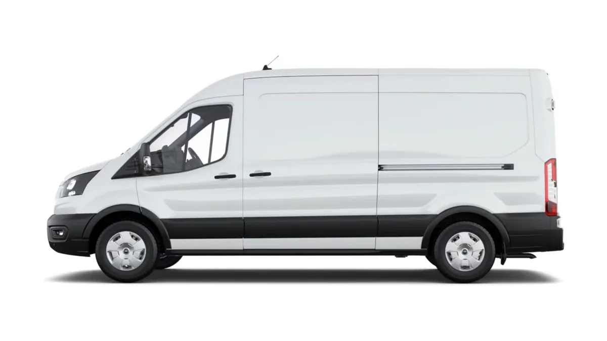 Ford TRANSIT 350 L3 Trend N1 EcoBlue 96kW FWD en renting en Zaragoza — Lateral