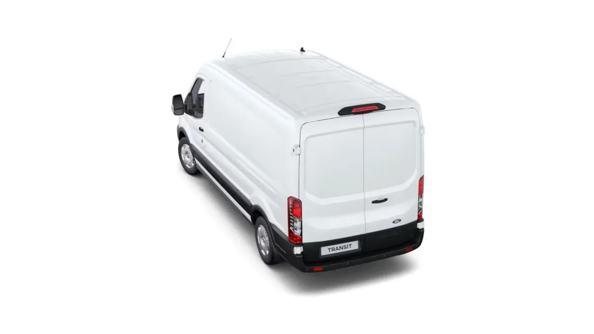 Ford TRANSIT 350 L3 Trend N1 EcoBlue 96kW FWD en renting en Zaragoza — Trasera