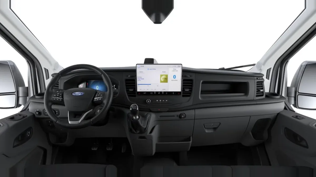 Ford TRANSIT 350 L3 Trend N1 EcoBlue 96kW FWD en renting en Zaragoza — Interior