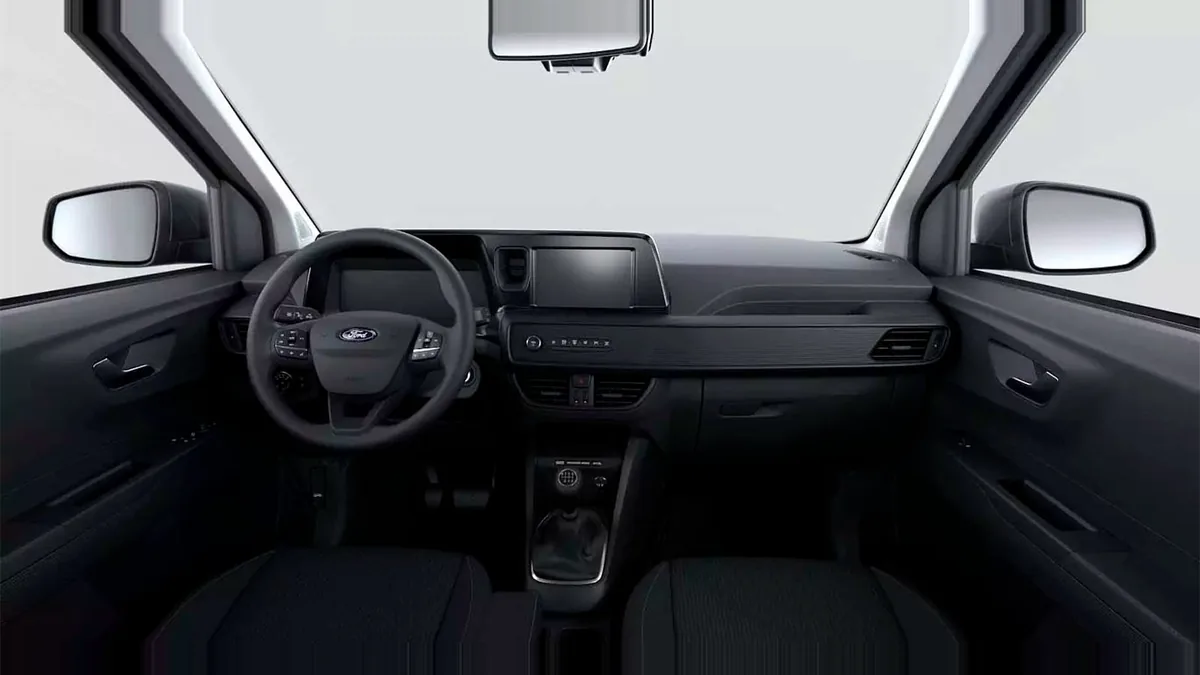 Ford Transit Courier Kombi 1.5 Ecoblue Trend II en renting en Zaragoza — Trasera