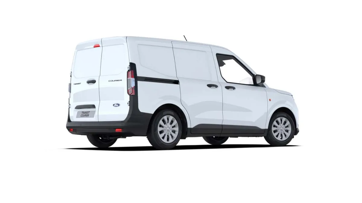 Ford Transit Courier Van 1.5 Ecoblue Trend en renting en Zaragoza — Trasera