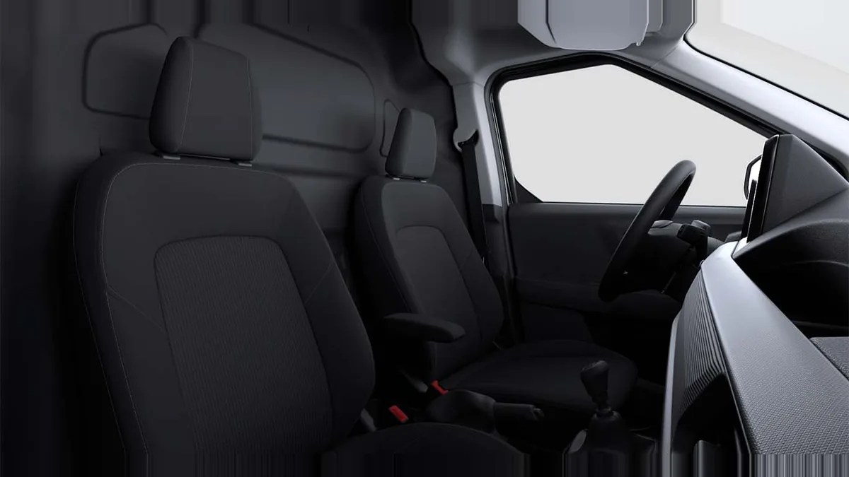 Ford Transit Courier Van 1.5 Ecoblue Trend II en renting en Zaragoza — Interior