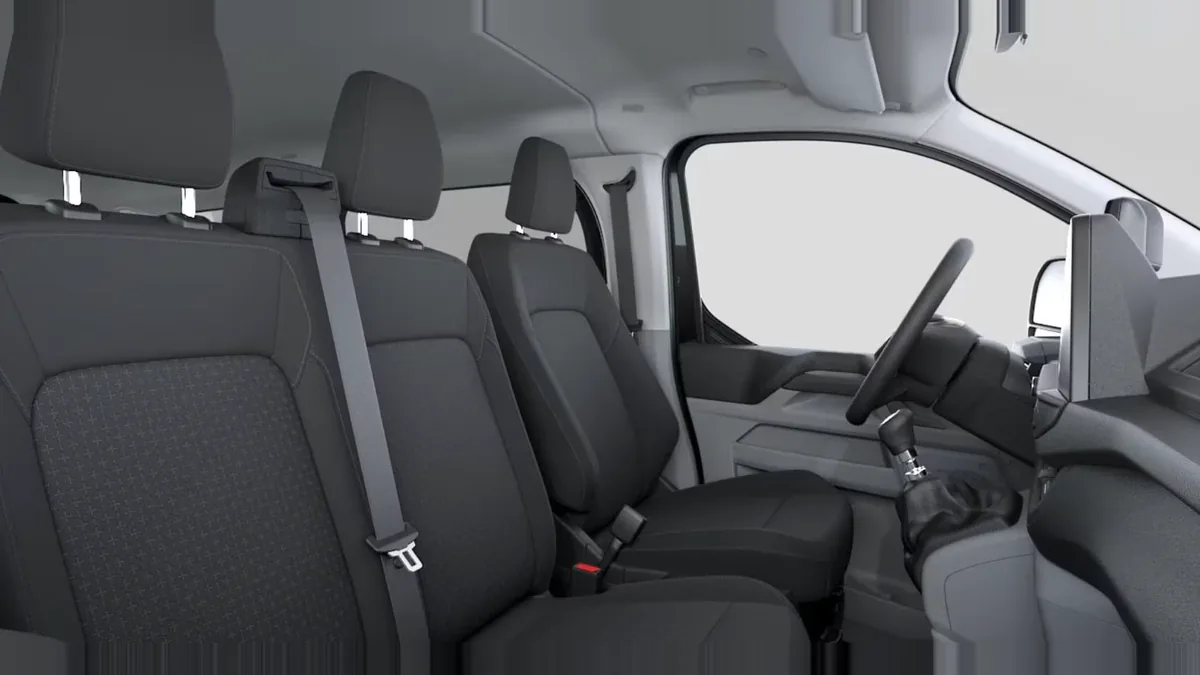 Ford TRANSIT CUSTOM Kombi 2.0 EcoBlue 100kW 320 L1 Trend en renting en Zaragoza — Interior