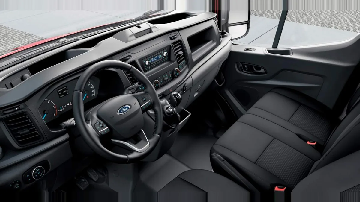 Ford Transit Van 350 L3 Trend N1 2.0 Ecoblue 130CV II en renting en Zaragoza — Delantera