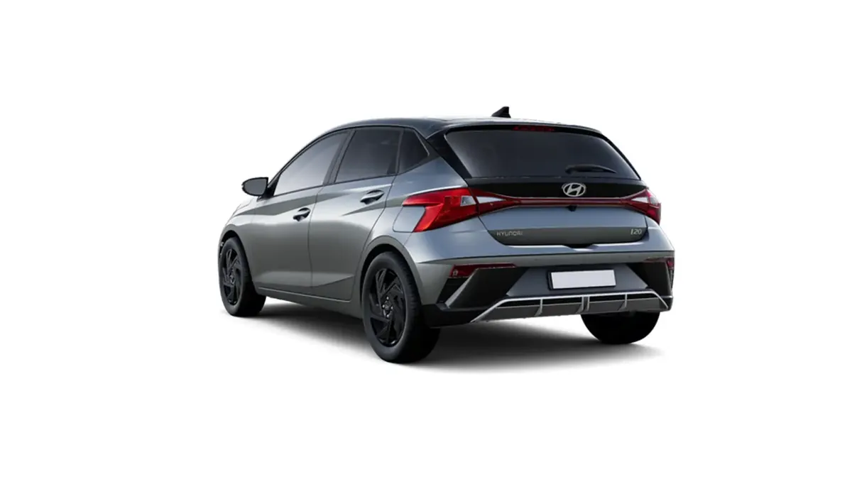 Hyundai i20 1.0T Black Line 90cv MY26 en renting en Zaragoza — vista 12