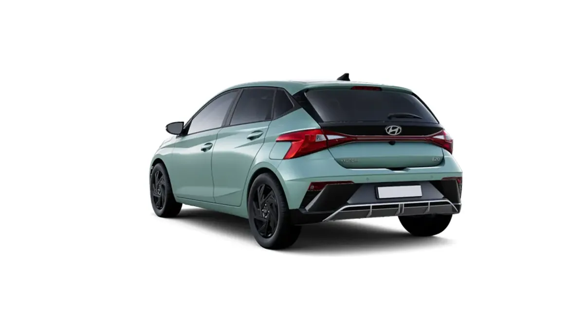 Hyundai i20 1.0T Black Line 90cv MY26 en renting en Zaragoza — vista 13