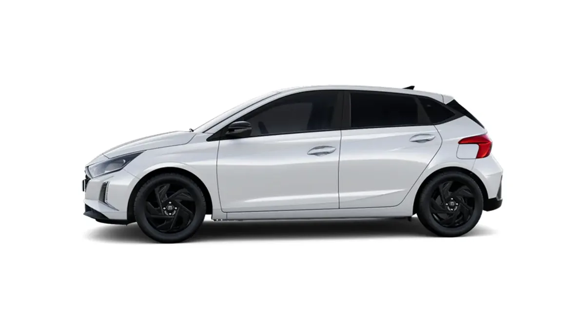 Hyundai i20 1.0T Black Line 90cv MY26 en renting en Zaragoza — Delantera