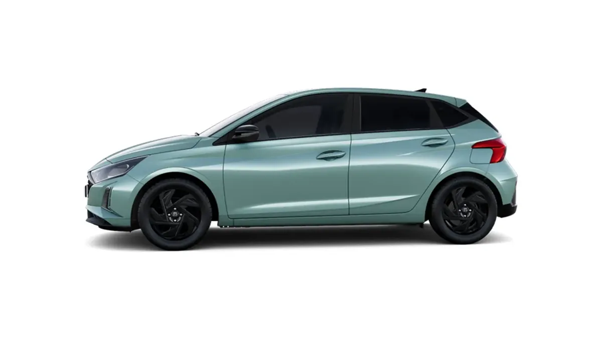 Hyundai i20 1.0T Black Line 90cv MY26 en renting en Zaragoza — vista 7