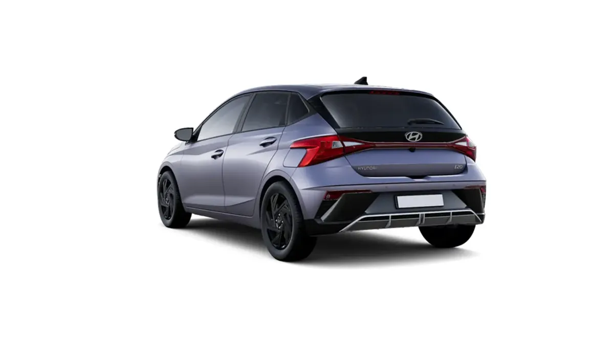Hyundai i20 1.0T Black Line 90cv MY26 en renting en Zaragoza — vista 8