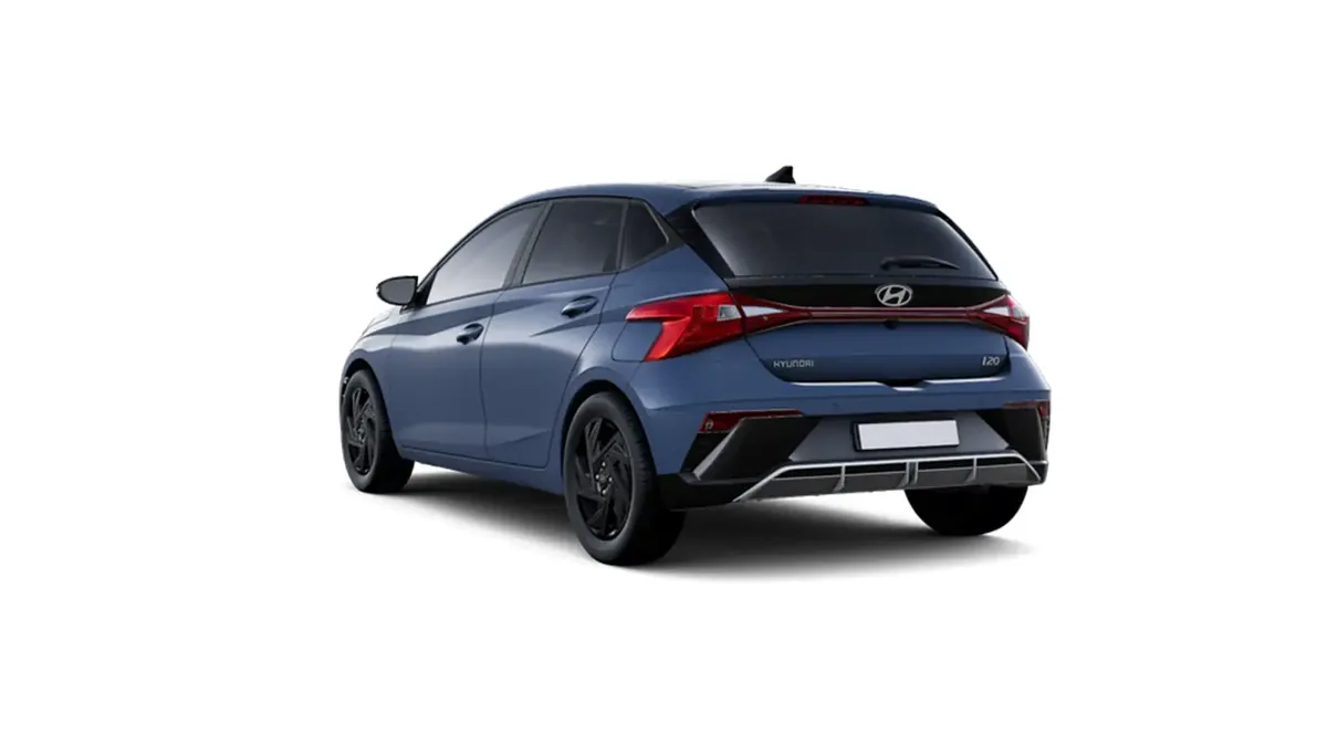 Hyundai i20 1.0T Black Line 90cv MY26 en renting en Zaragoza — vista 9