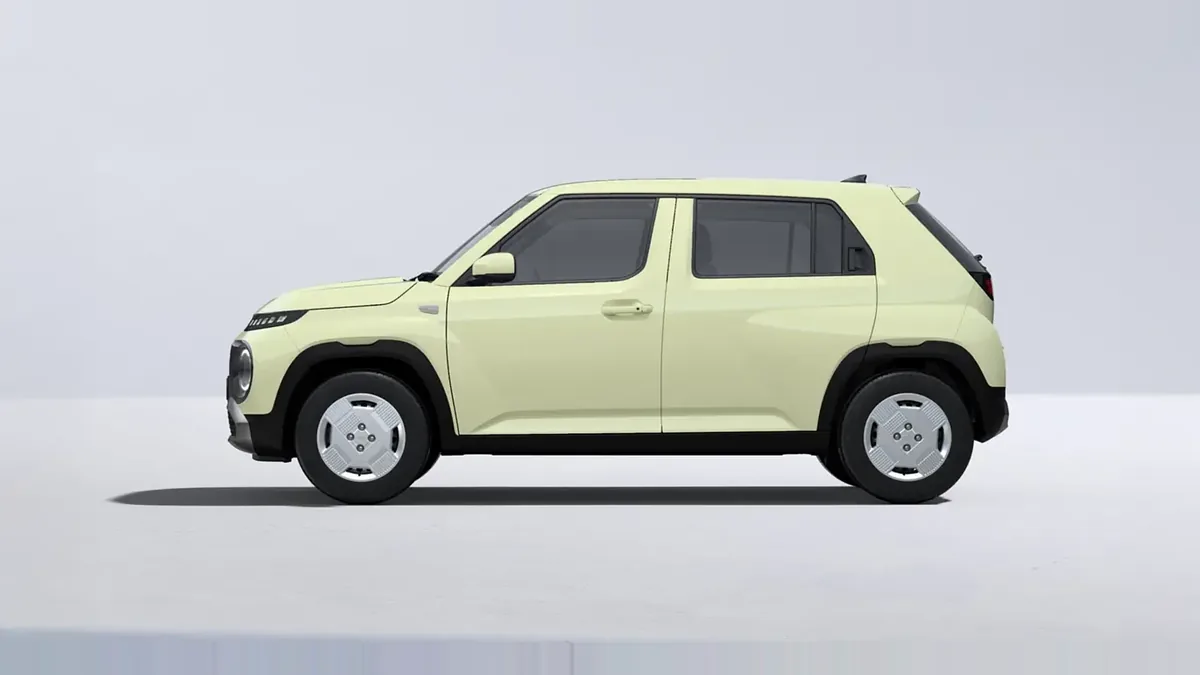 Hyundai Inster 97cv 42kWh Klass en renting en Zaragoza — Lateral