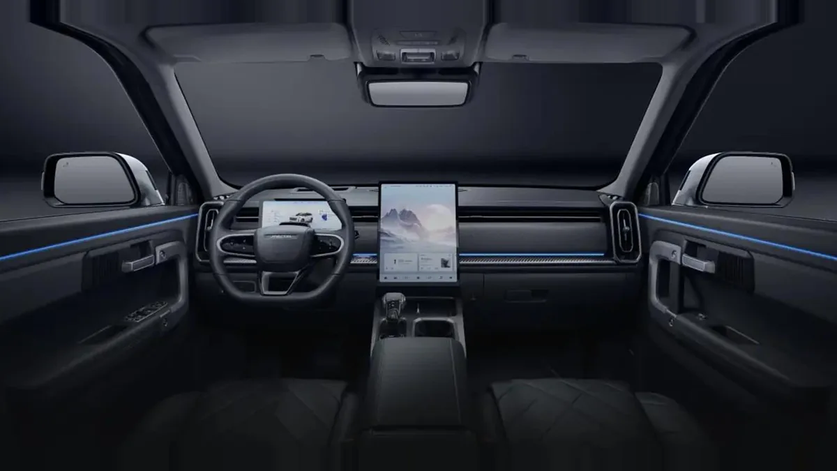 Jaecoo 7 PHEV Business 1.5 TGDI 205kW (279CV) FWD en renting en Zaragoza — Trasera