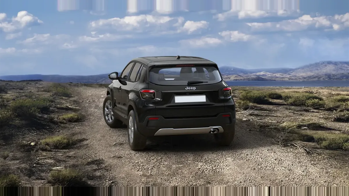Jeep AVENGER E-HYBRID ALTITUDE en renting en Zaragoza — Interior