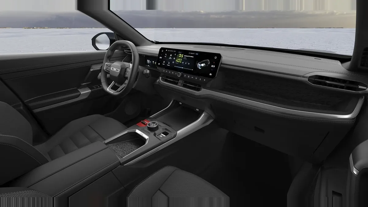 Jeep Compass 1.2 MHEV Altitude 145CV en renting en Zaragoza — Interior