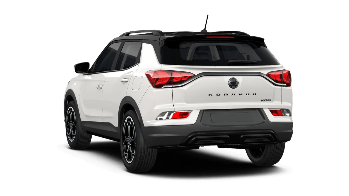 KGM Korando G15 Urban Plus 4x2 en renting en Zaragoza — Trasera