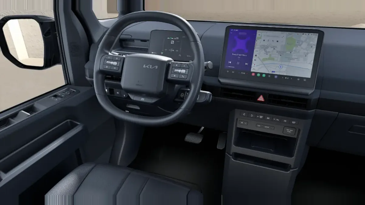 Kia PV5 Passenger L2H1 LR Plus en renting en Zaragoza — Delantera