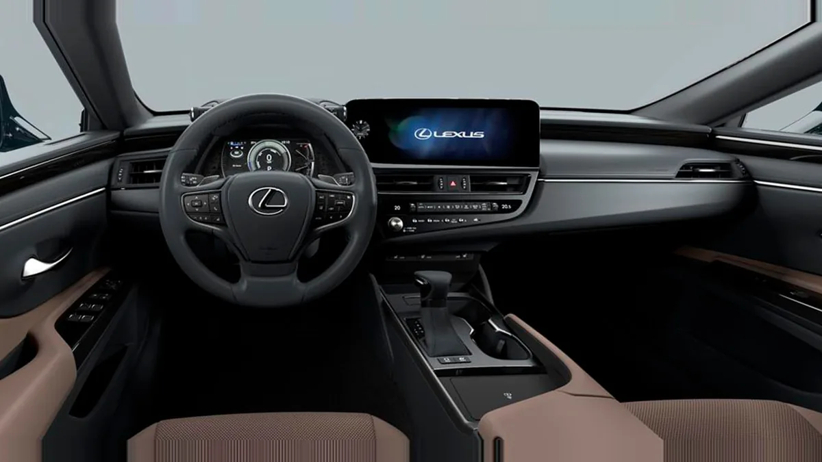 Lexus ES 2.5 300h Premium en renting en Zaragoza — Delantera