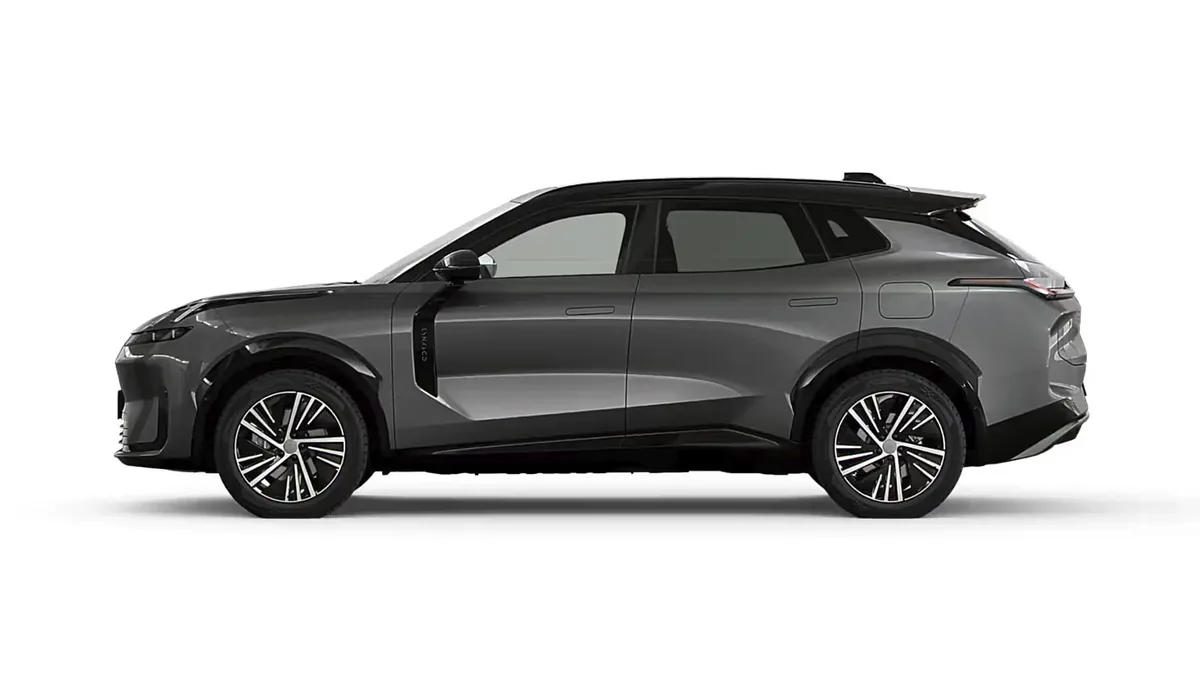 Lynk & Co 08 1.5 PHEV Core en renting en Zaragoza — Lateral