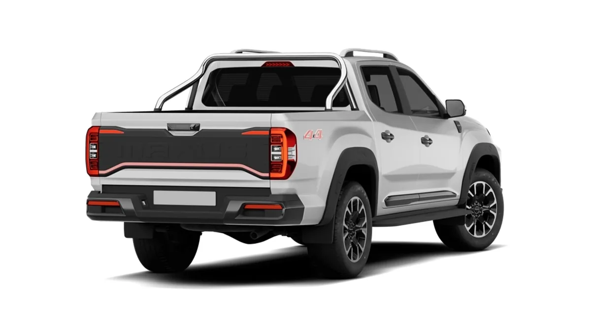 Maxus T60 MAX 4WD 215CV en renting en Zaragoza — Lateral
