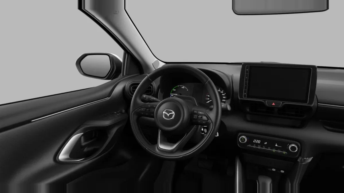 Mazda 2 Hybrid 1.5 85kW 116CV CVT Centre-Line GRY en renting en Zaragoza — Delantera