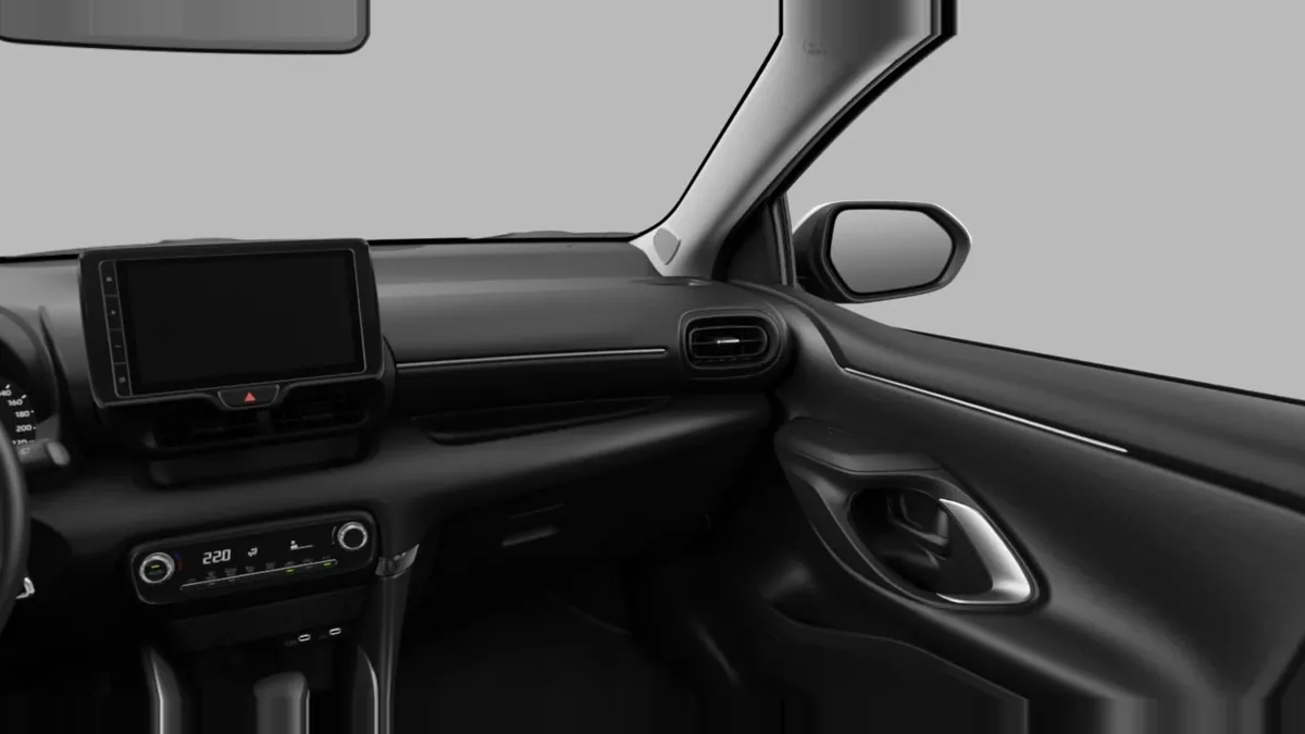 Mazda 2 Hybrid 1.5 85kW 116CV CVT Centre-Line GRY en renting en Zaragoza — Interior