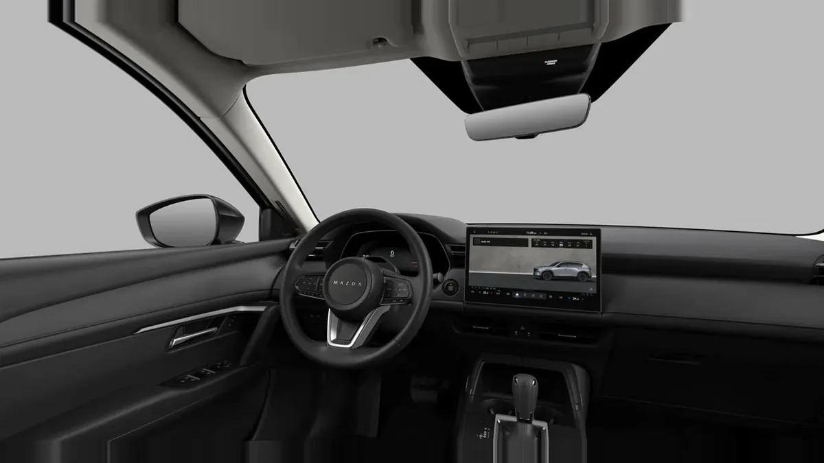 Mazda CX-5 2.5 e-Skyactiv-G MHEV 141cv Centre-Line FWD en renting en Zaragoza — Delantera