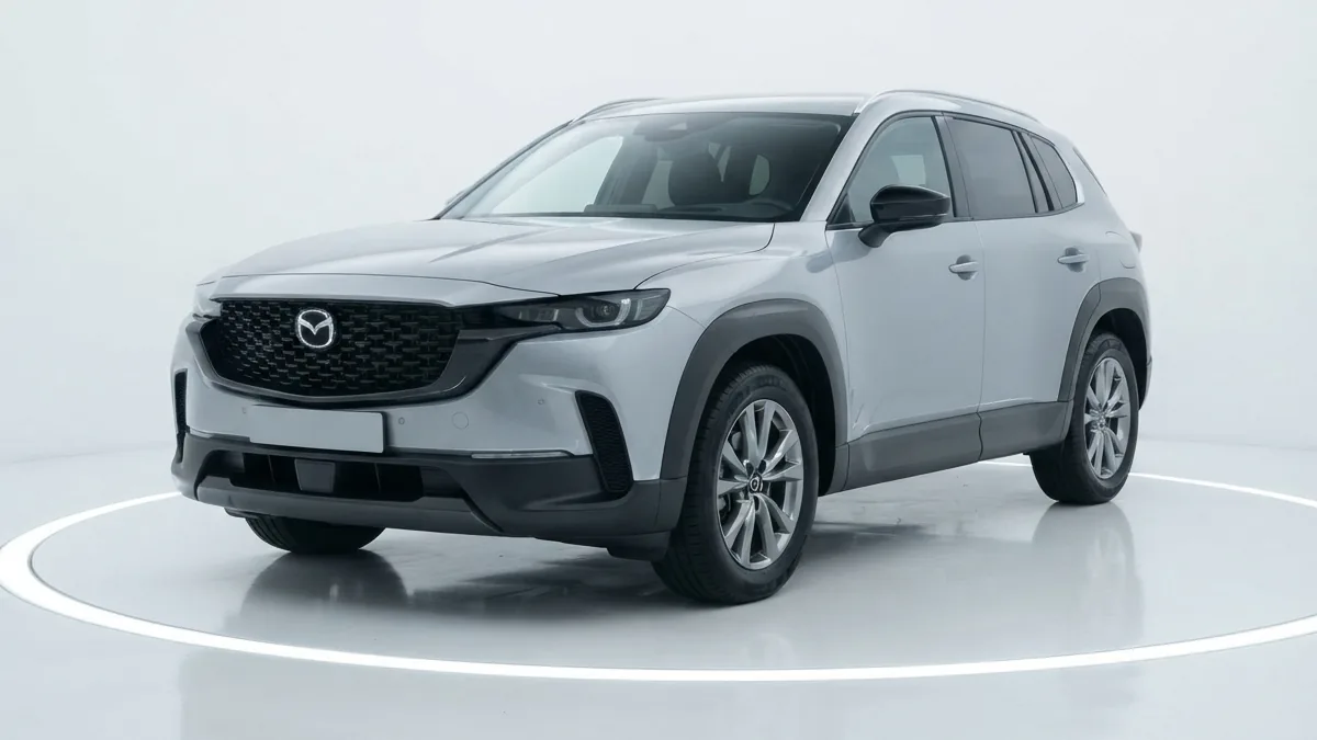 Mazda CX-5 2.5 Sky MHEV 141CV AT FWD Exclusive-Line en renting en Zaragoza
