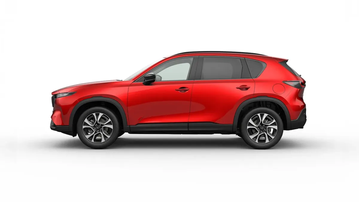 Mazda CX-5 2.5 Sky MHEV Centre-Line en renting en Zaragoza — Lateral