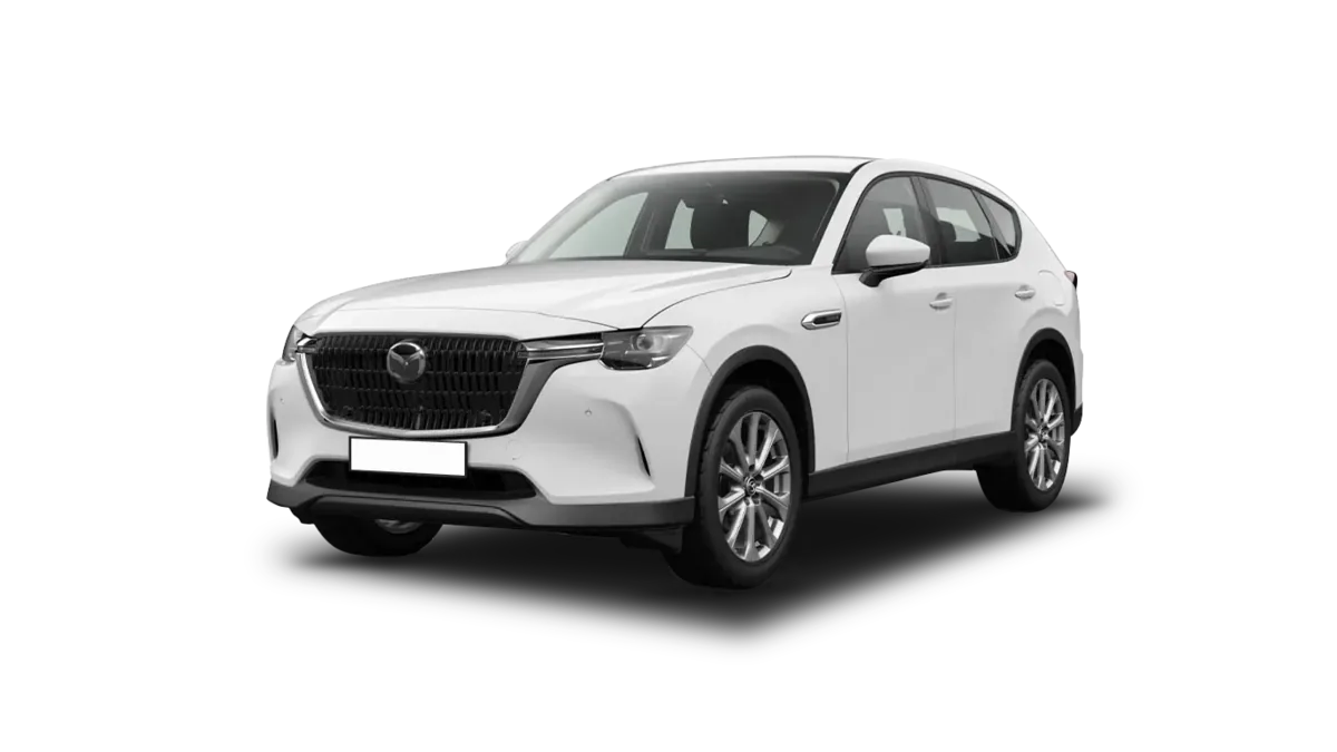 Mazda CX-60 e-Skyactiv MHEV RWD Exclusive-Line II en renting en Zaragoza — Lateral