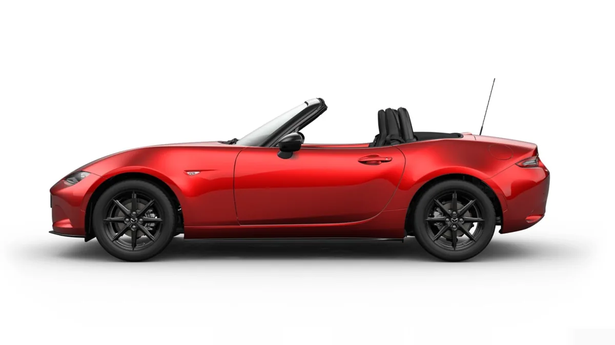 Mazda MX-5 MIATA 1.5 SKYACTIV-G 97kW (132CV) Prime-Line en renting en Zaragoza — Lateral