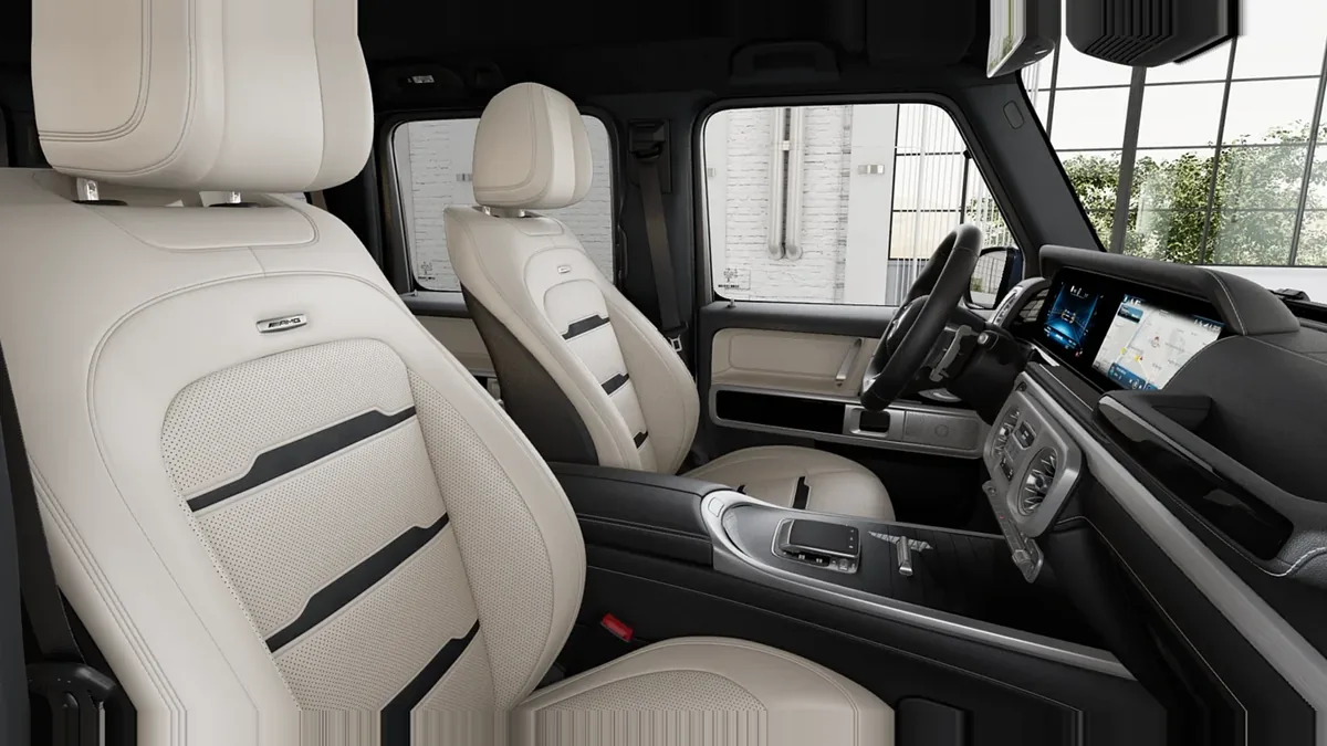 Mercedes-AMG G 63 en renting en Zaragoza — Interior