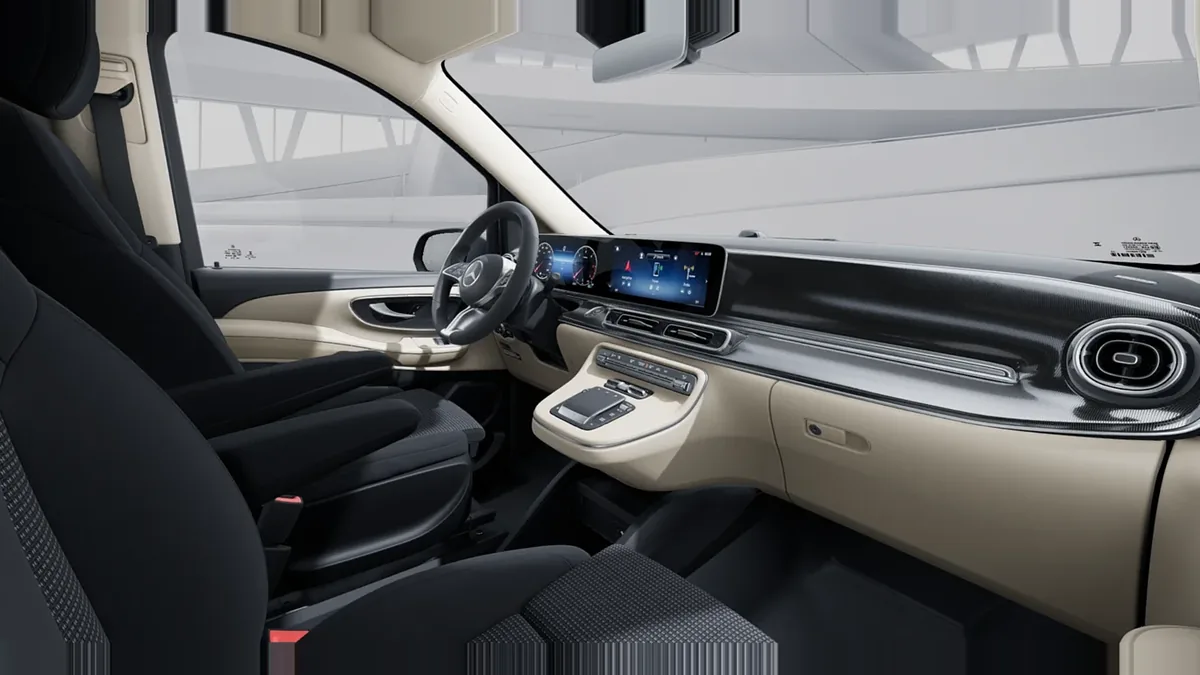 Mercedes-Benz Clase V Marco Polo 300d en renting en Zaragoza — Interior